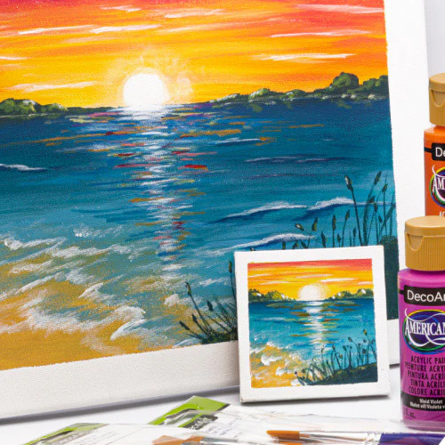 Americana Acrylics Oranges - Image 3