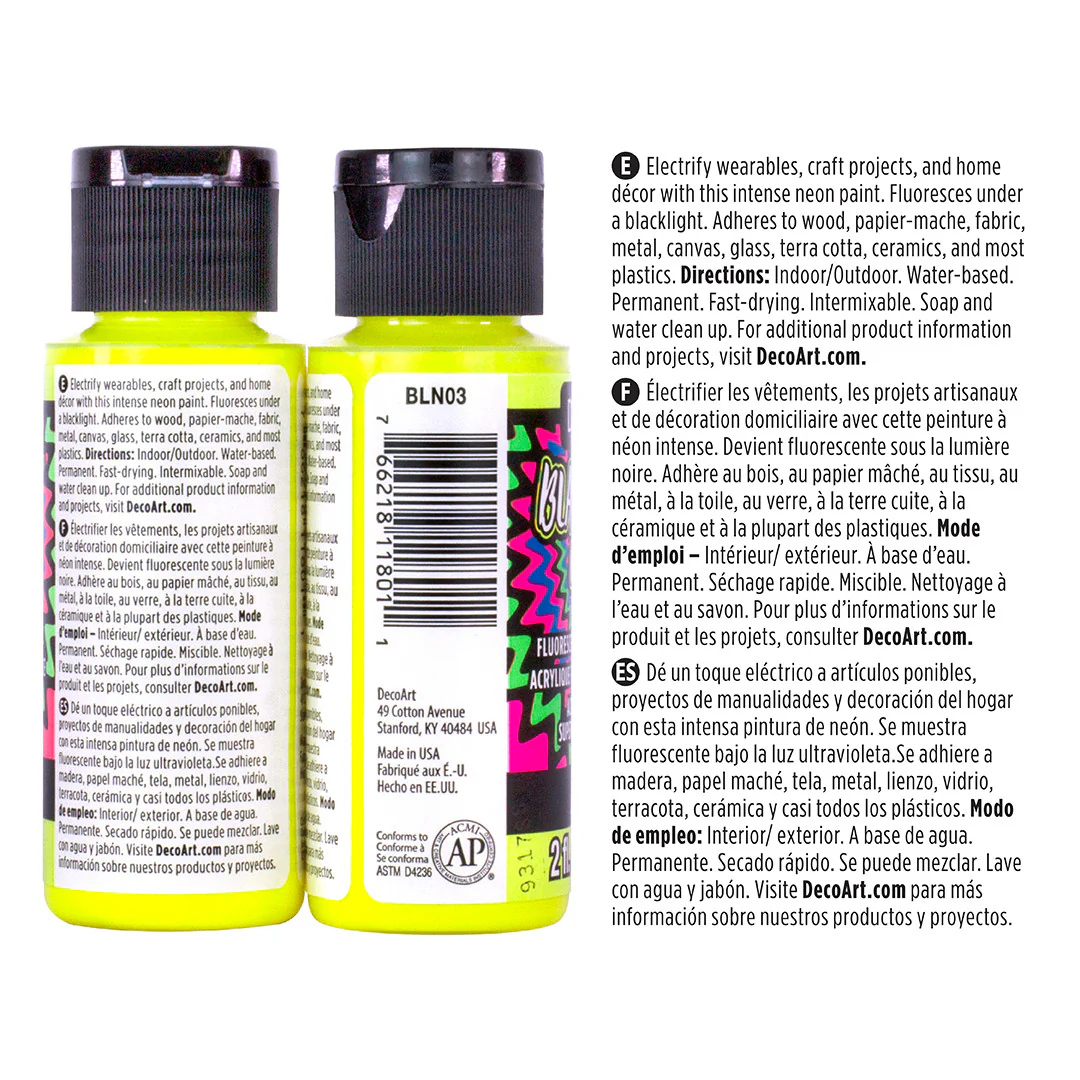 Black Light Neon Paint - Image 12