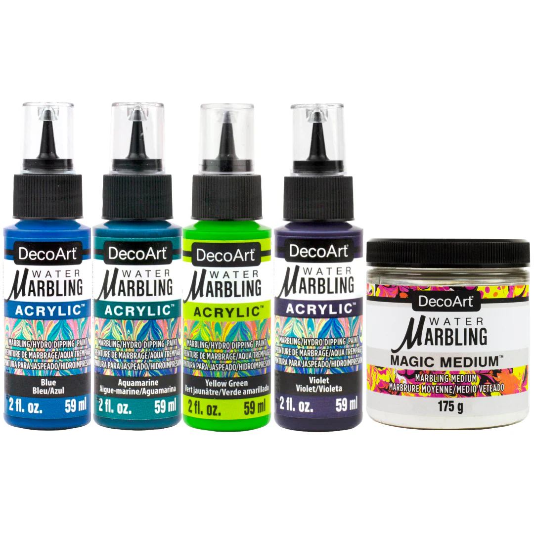 Cool Colors Water Marbling Set
