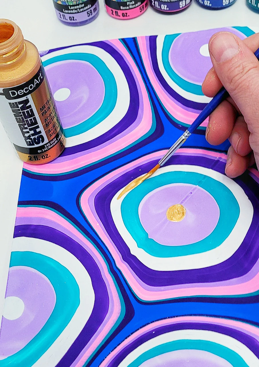 Crystal Geode Water Marbling Set - Image 2