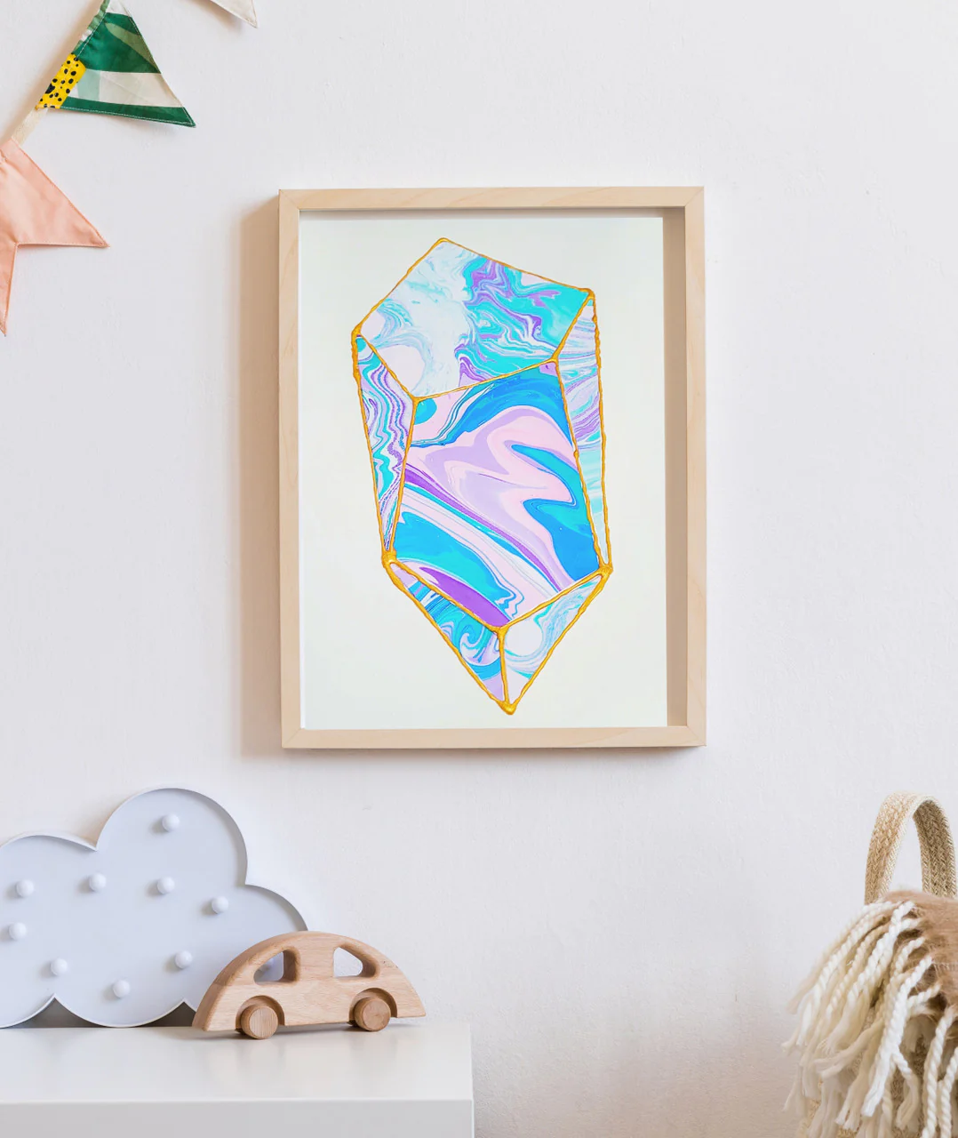 Crystal Geode Water Marbling Set - Image 3