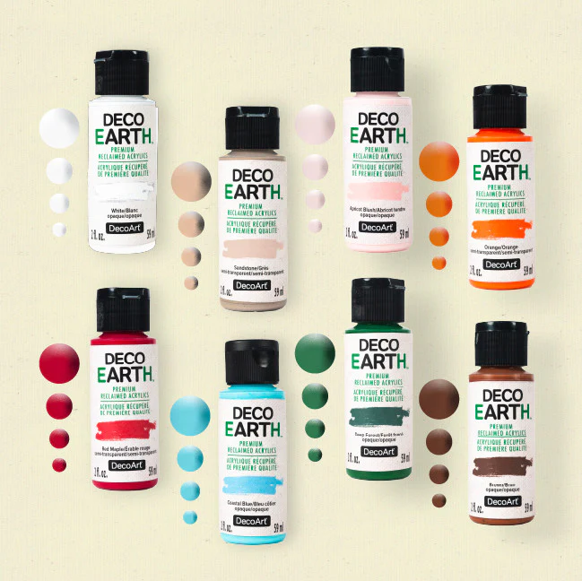 DecoEARTH Modern Boho Reclaimed Acrylic Paint Set