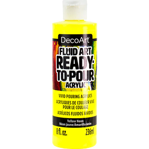Fluid Art Ready To Pour Acrylics Neons - Image 5