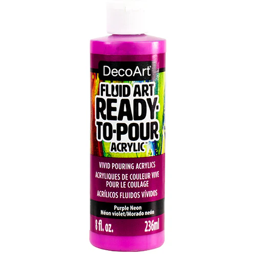 Fluid Art Ready To Pour Acrylics Neons - Image 8