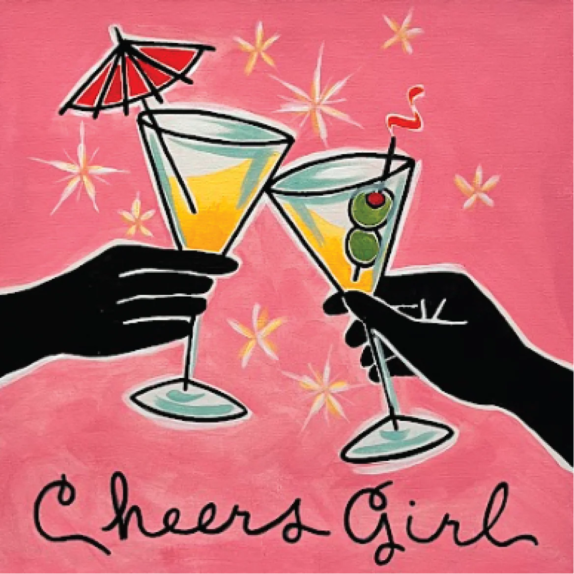Girls Night Out Paint Party Kit - 12x12 - Image 5