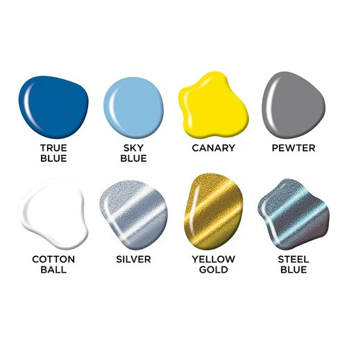 Hanukkah Colors Acrylic Paint Set - Image 3