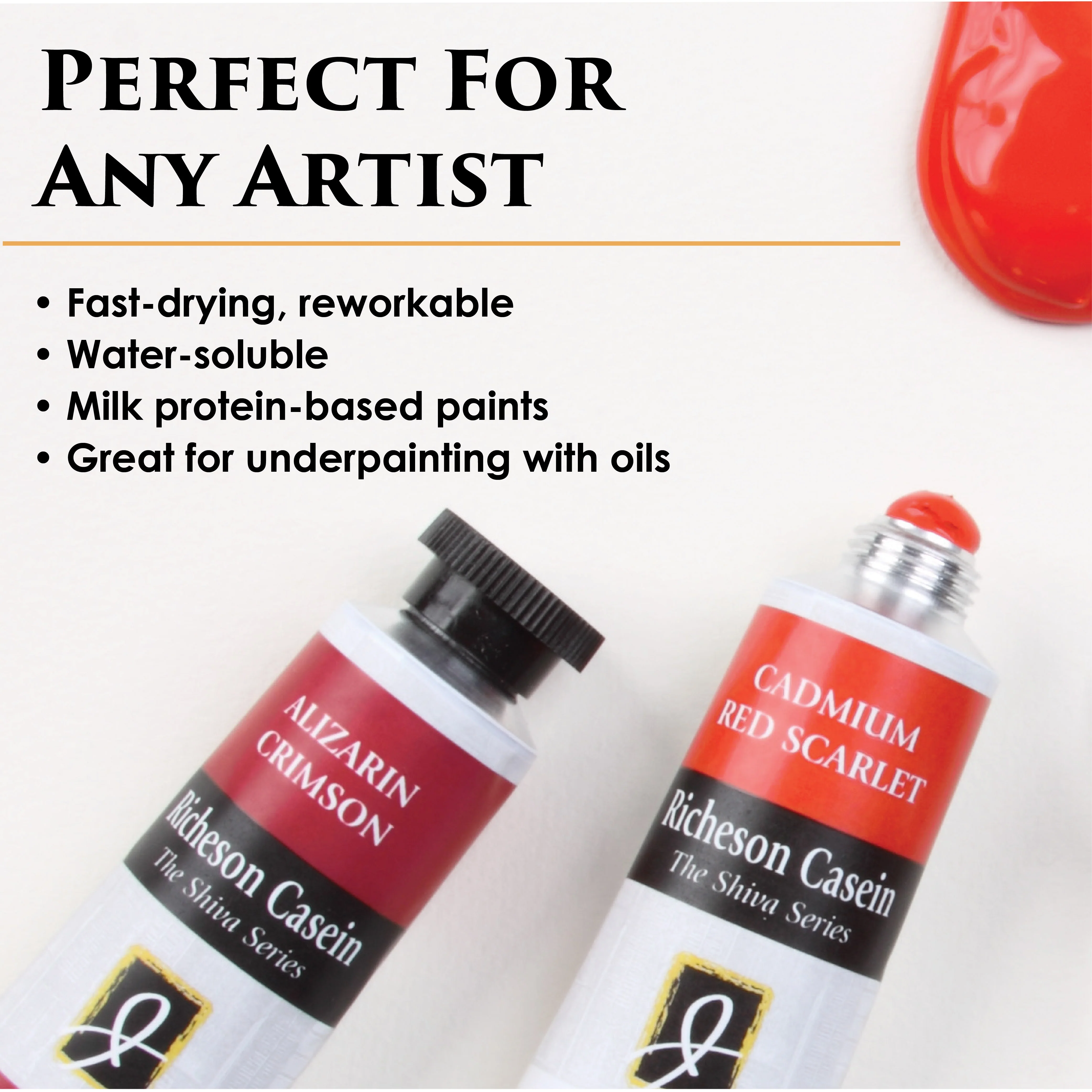 Introductory Casein Paint Set - Image 3