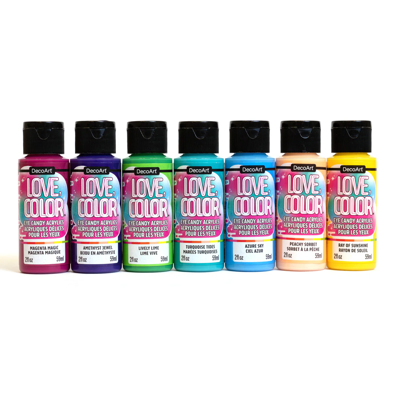 Love, Color Eye Candy Acrylics