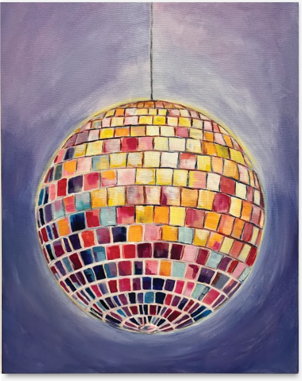 Mirror Ball Paint Party Kit - 16x20 - Image 5