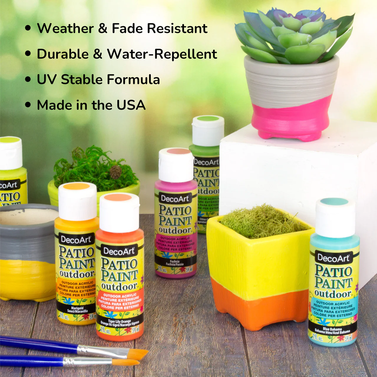 Patio Paint Brights Outdoor Paint Set - Image 3