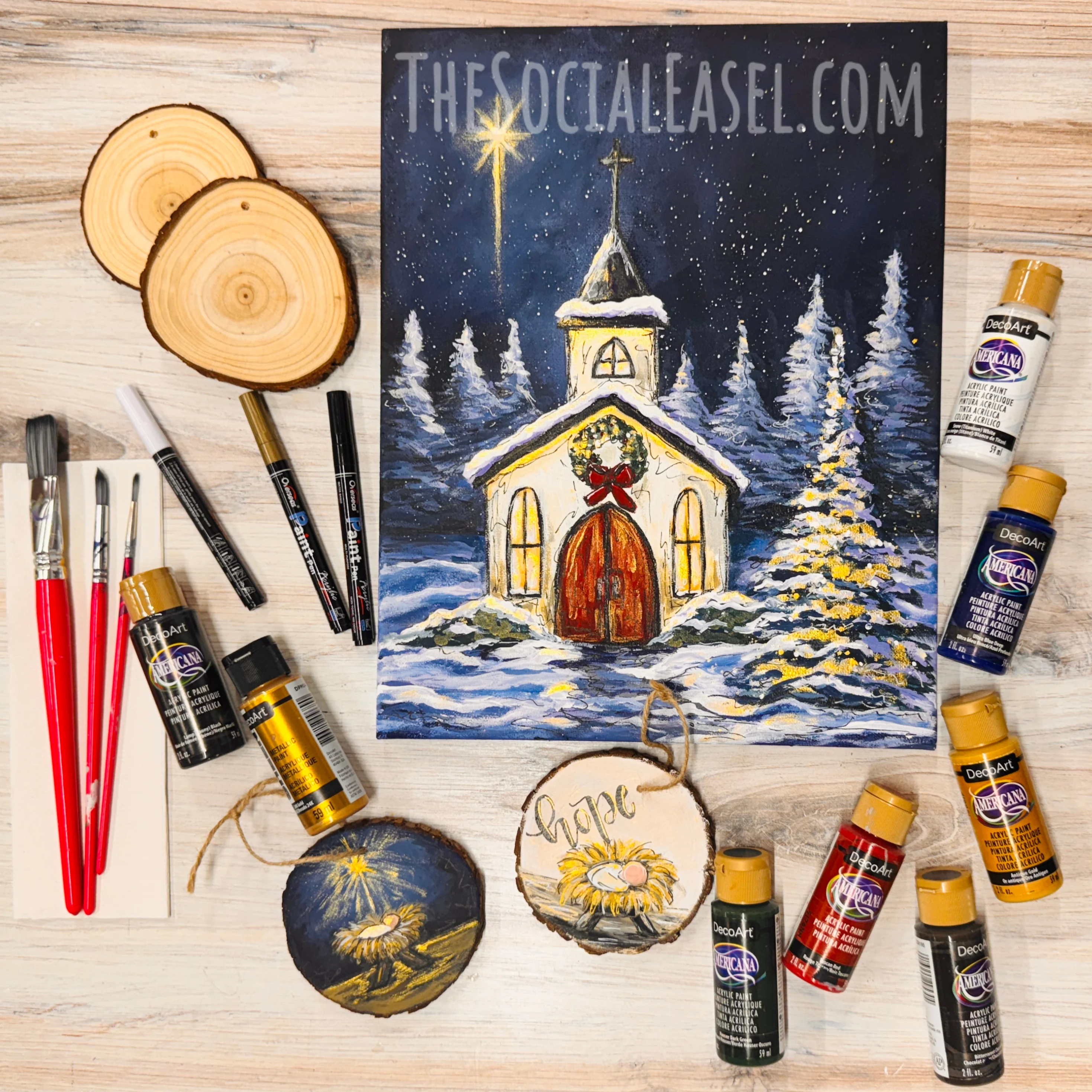 The Social Easel Essentials Paint Set - Image 6