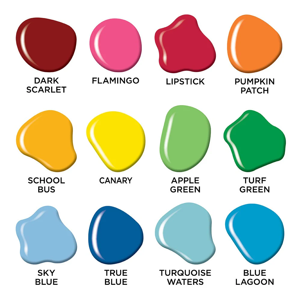 Vibrant Colors Acrylic Paint Set - Image 3